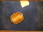 10k Gold Phi Mu Sorority Pin Badge W original Balfour Box