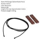 Cargo Net Storage Rack For Rv Cabinets With Anti Falling Fence And Long Rope