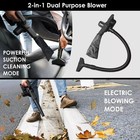 New Cordless Leaf Blower Vacuum Handheld Electric Leaf Blower With 2 Battery Usa