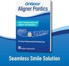 Aligner Pontics Temporary Tooth Replacement For Invisalign Retainers 16ct
