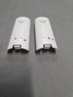 Nintendo Wii Remote Battery 2 Covers   2 Rechargeable Battery Pack Lot White