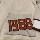 Vintage 1988 Kids Cardigan Sweater 80s Geesas Cream