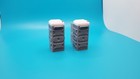  2 Pack  1 50 Scale Porta-potty Diorama Accessory Gray With White Top  2 Pack 