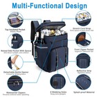 Insulated Cooler Backpack  45 Can Waterproof Soft Cooler For Camping   Hiking