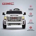 Gmc Sierra Denali 12v Kids Pickup Ride-on Truck Remote Control With Headlight