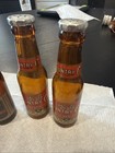 Vintage Miniature Beer Salt Pepper Shakers  Glass  Alcohol  Pilsesner  Schlitz