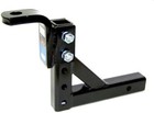10  Adjustable Hitch Raise Drop Ball Mount  Fit 2  Trailer Receiver