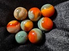 X8 Jabo 2004 Fall Classic Marbles Nm To Mint Gray Cream Blue Orange