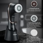 Facial Cleansing Brush  Electric Face Scrubber Rechargeable Exfoliator Ipx-7 Wat