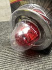 Classic Watermelon Light Red Led   Red Lens Flange Bezel Mount 4-3 8  81912