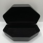 Nike Black Hard Clamshell Case For Glasses Plastic Logo Model Lg