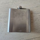 Uss Iowa Battle Ship Navy Stainless Steel 6 Oz Vintage Flask