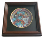 1990 Sports Impressions Dan Marino Collector Plate Framed Dolphins 6th In Series