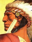Santa Fe Railroad 1930 The Chief Way Vintage Poster Print Train Travel  Railroad
