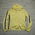Vintage Nike Mesh Jersey Tracksuit Youth L  12-14  Yellow Hooded Jacket   Pants