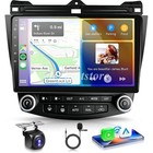 For Honda Accord 2003-2007 Apple Carplay Android 16 Car Stereo Radio Gps Wifi Fm