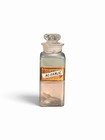 Antique  Apothecary pharmacy Drug Store Bottle Label Under Glass  Lug Aq Oxalic
