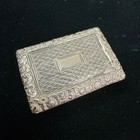 Antique Sterling Silver Vinaigrette Box Joseph Willmore Birmingham W  Hallmark
