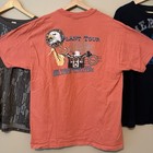 1998 Harley-davidson Classic Bar And Shield Orange T-shirt Size Extra Large