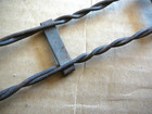 Curtis Four Strand Ladder Wire With Metal Connecting Clips - Antique Barbed Wire