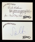 Classical Conductors Autographs Lot George Solti Charles Mackerras Andre Previn