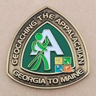 Appalachian Trail Geocoin - West Virginia - Antique Bronze - Not Activated