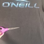 O neill Mens Black T-shirt Size Xl Logo Modern Fit Short Sleeve Crew Neck Soft