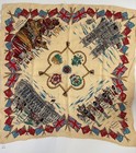 Queen Elizabeth Ii 1953 Coronation Scarf Vintage