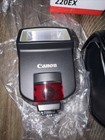 New In Open Box - Canon Speedlite 220ex Shoe Mount Flash - No Instructions