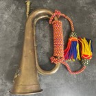 Special Service Group Brass Bugle Military Commando Gold Good Tasseled Cord