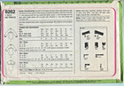 Simplicity Sewing Pattern 8262 Size 14   1977  Pullover Blouse Embroidery Uc ff