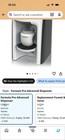 Baby Brezza Formula Pro Advanced Formula Dispenser White black