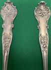 2 Pc Charter Oak Silverplated Cold Meat Fork   Casserole Spoon 1847 Rogers