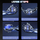 Vital Wrist Ball Exerciser Enhance Grip Strength Fingers Muscles Joint Relief