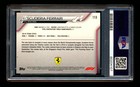 2020 Topps Chrome F1 113 Scuderia Ferrari Team Logo Rc 70th Gold Refractor Psa 8