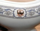 New York Central Railroad China Gravy Boat In The Dewitt Clinton Pattern Rr bs