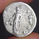 Emperor Vespasian Coin 70ad Ancient Roman Empire Silver Denarius Aequitas Vf
