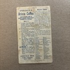 Antique Arbuckle Bros  Coffee Co  New York City   States Card   1889   Arizona