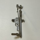 Vintage Sewing Machine Attachments In Storage Box Singer Needles