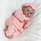 Realistic Reborn Baby Dolls Lifelike Newborn Girl Doll Full Body Vinyl Silicone