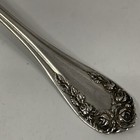 Wallace Sterling Flatware  Rose  Teaspoon  5 7 8 Inches