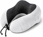 Travel Neck Pillow  Memory Foam Ergonomic U-shape Neck Pillow With Chin Suppo   