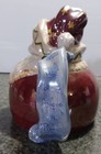 Blue Sky Clayworks Santa Claus Teapot Heather Goldminc Christmas Tree Spout