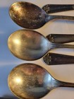 1933 Wm Rogers Mfg Co Is Silverware  silverplate  Fidelis Pattern 6 Soup Spoons