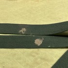 Hugger Mugger 10    Yoga Strap Teal Green Cinch Cotton Twill Plastic Belt Guc