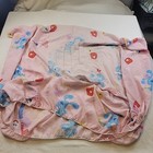 Vintage Nickelodeon Pink Blues Clues Twin Fitted Sheet  heavy Use  Scrap Fabric