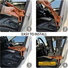 Universal Door Sill  Folding Door Sill  400 Lb  Maximum Weight Capacity  orange 
