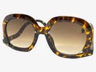Oversized Exaggerated Funky Vintage Retro Style Sun Glasses Large Tortoise Frame