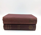 Lot 2 Antique Books 1914 The Prose Works Of John Milton Christian Doctrine