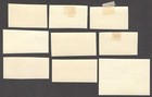 Maluku Selatan 1951 Un Set Of 9 Imperf Mnh